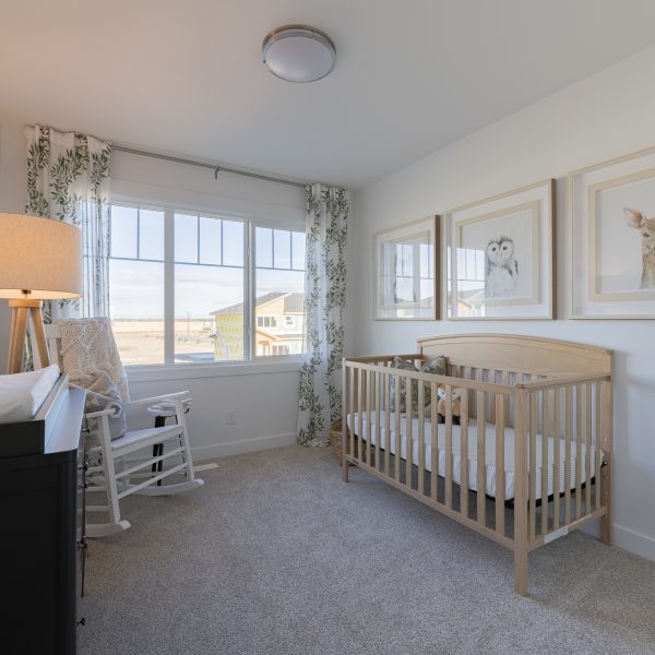 Secondary Bedroom in Anthem’s 110 Front Drive Showhome
