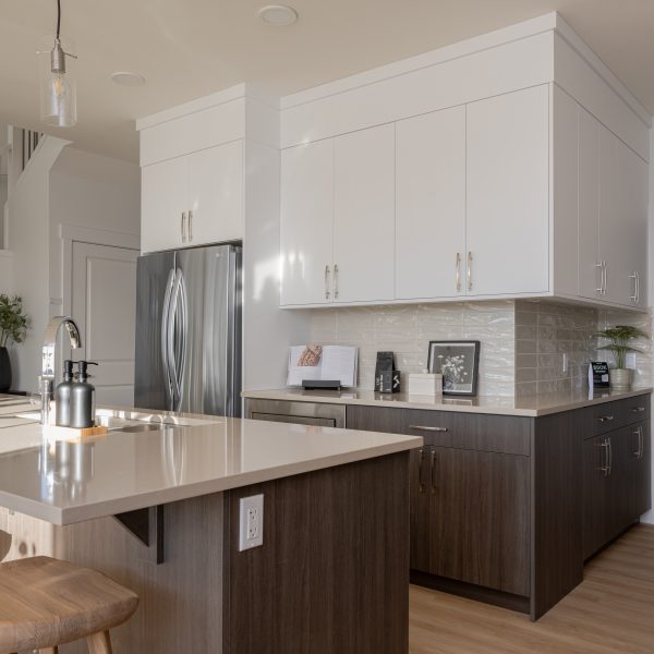 Kitchen in Anthem’s 110 Front Drive Showhome